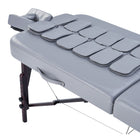 Master Massage 76cm Bristol Airwave Full Body Stretching Portable Massage Table with Reiki Panel and Airbags . 3D Lumbar Traction - Neck, Back, Waist, Hip Relaxation & Pain Relief for Professional& Home Use Chiropractic Table (Dove Grey)