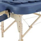 Master Massage 76cm Concord Airwave Full Body Stretching Portable Massage Table with Reiki Panel and Airbags. 3D Lumbar Traction - Neck, Back, Waist, Hip Relaxation & Pain Relief for Professional& Home Use Chiropractic Table (Royal Blue)