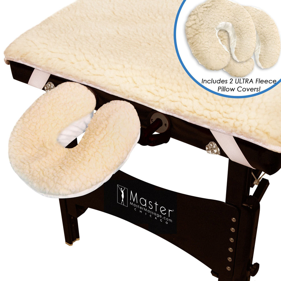 Massage Equipment Master Laken für Massage GmbH Überzug Pad Set – Fleece Master Mass Ultra Europe Flauschigen